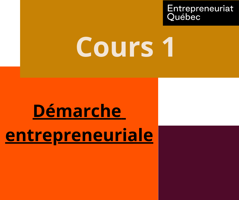 Cours 1 : Démarche entrepreneuriale