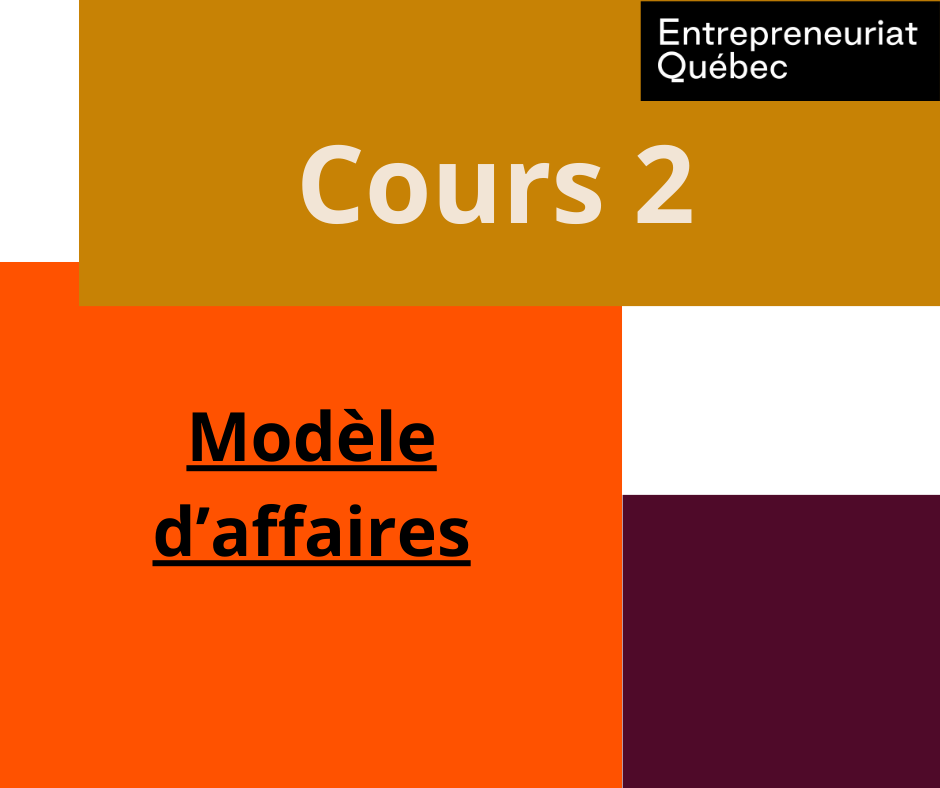 Cours 2 : Modèle d'affaires