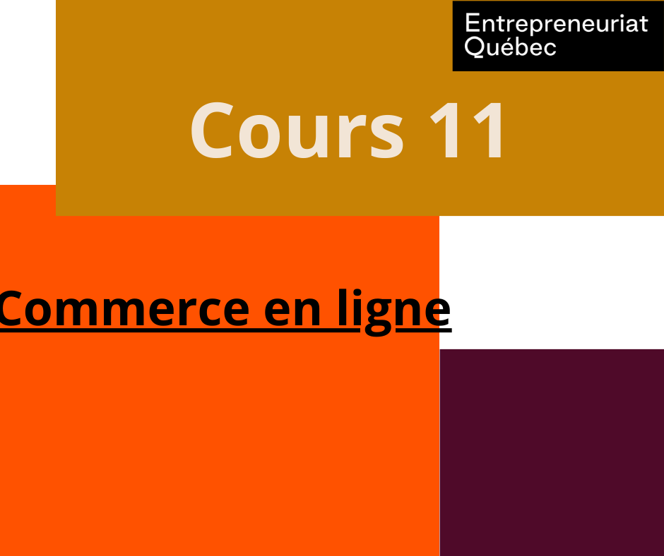 Cours 11 : Commerce en ligne 