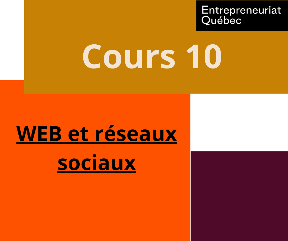 Cours 10 : WEB et médias sociaux