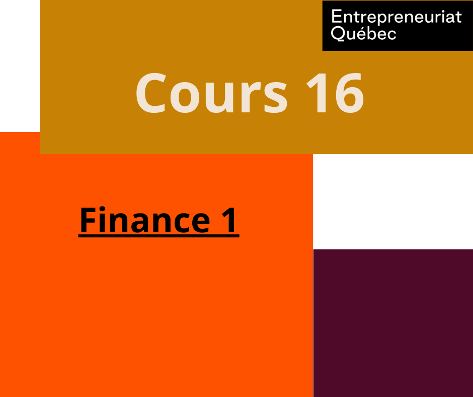 Cours 16 : Finance 1