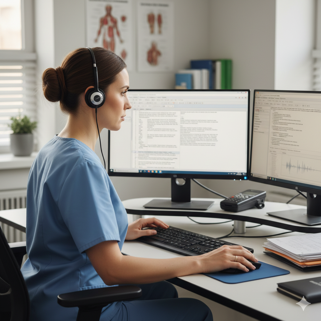 449-343 Transcription de rapports de consultation médicale