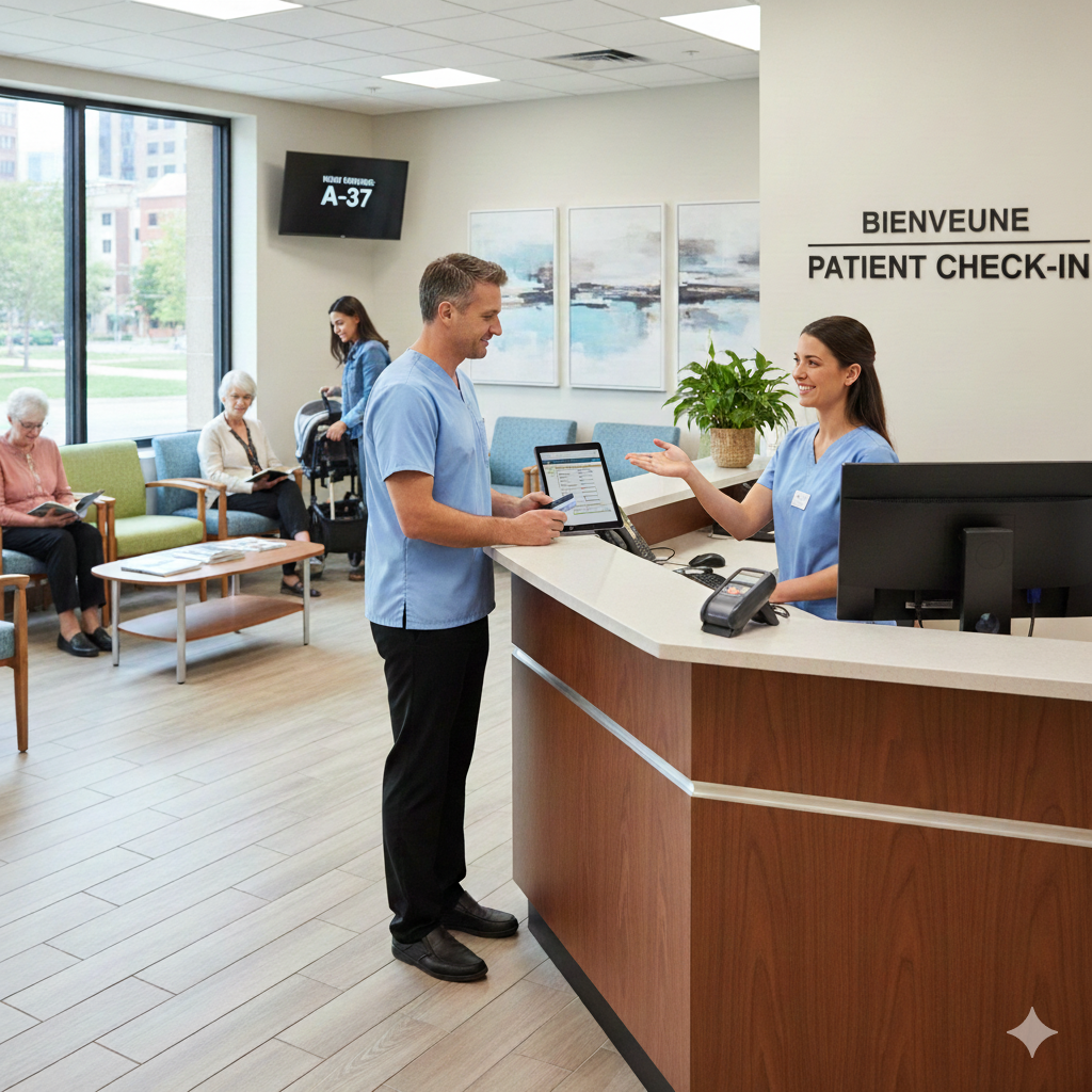 449-355 Soutien administratif en lien avec les consultations médicales 